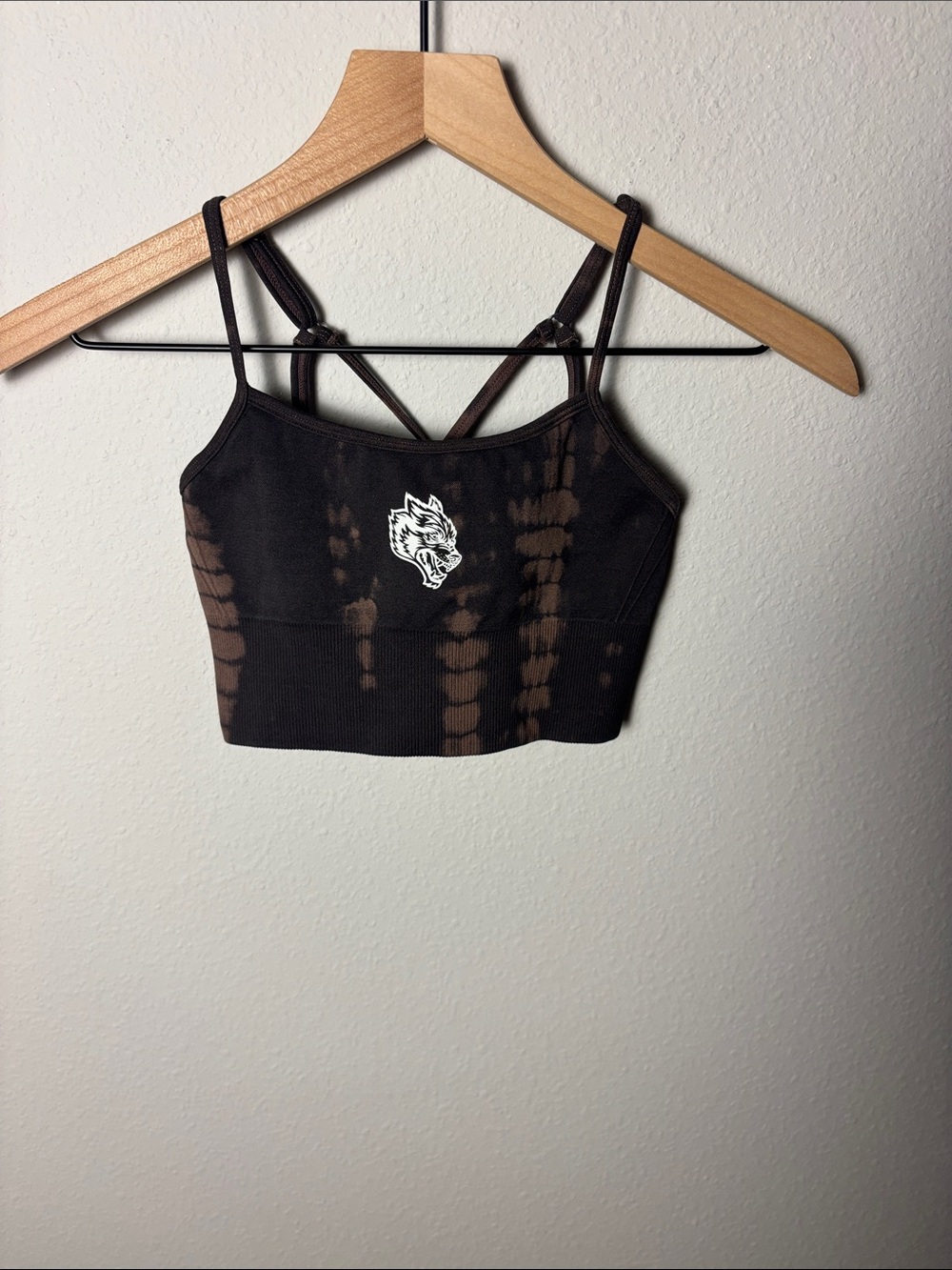 Darc Sport SHE Wolves Single Everson Huxley Bra Shadow Mauve Serpent Brown